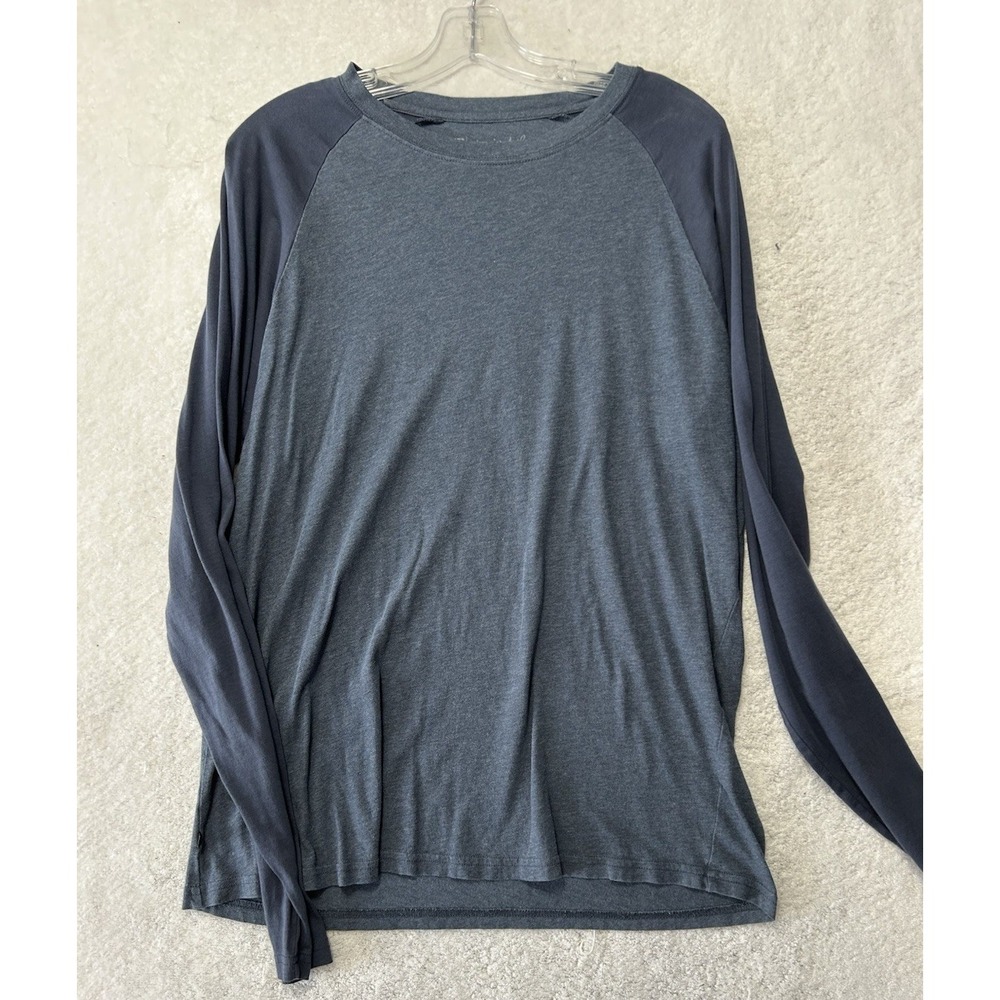 Travis Mathew Men's Blue Long Sleeve Large T-Shirt (I3)